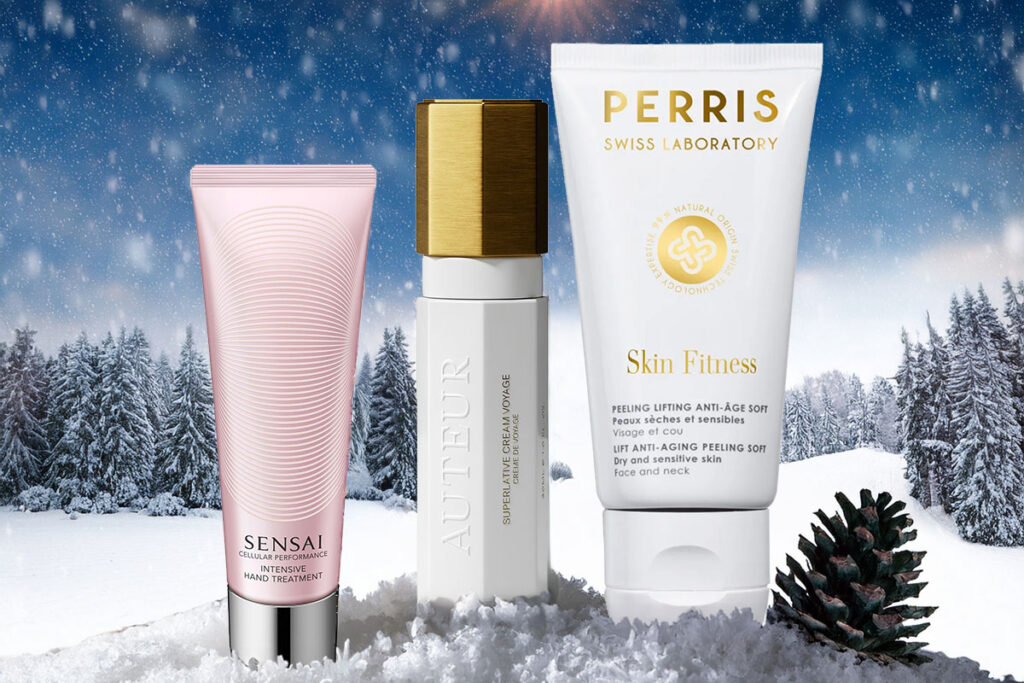 Gesichtspflege im Winter