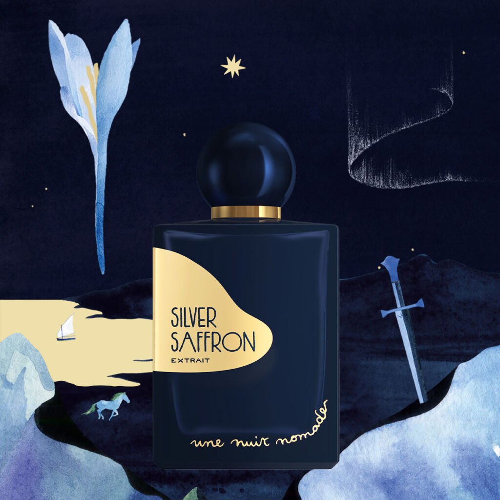 une nuit nomade silver saffron